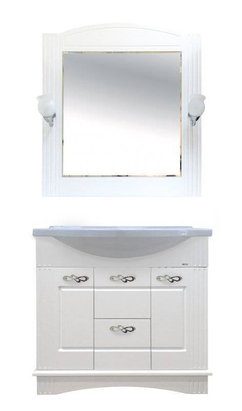 Купить тумба эльбрус-80 белая + рак. эльбрус-80, misty. в Иваново магазин сантехники Суперстрой