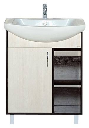 Купить тумба браво - 60 комбинированная,misty. в Иваново магазин сантехники Суперстрой