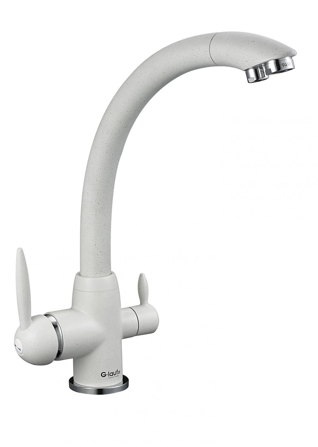 Купить смеситель для кухни gop18-a093kw белый, g-lauf. в Иваново магазин сантехники Суперстрой