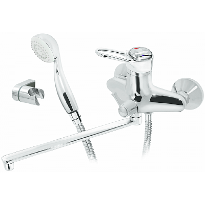 Купить смеситель для ванны wega 7024963, варион. в Иваново магазин сантехники Суперстрой