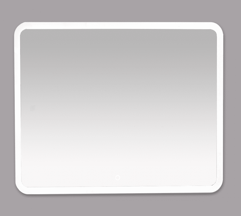 Купить 3 неон - зеркало led 1000х800 сенсор на зеркале, misty. в Иваново магазин сантехники Суперстрой