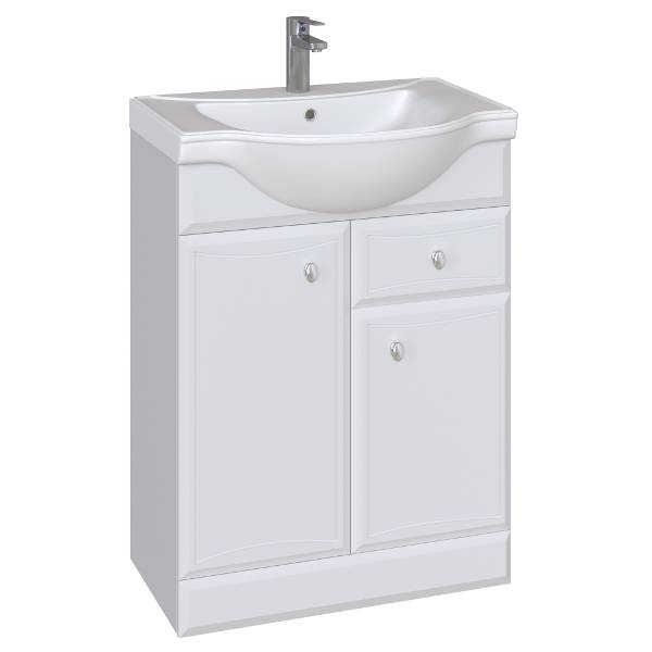 Купить тумба шармель-65 + умывальник classic-65, sanstar в Иваново магазин сантехники Суперстрой