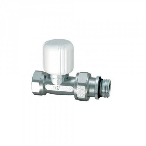 Купить кран д/радиатора верхний прямой 1/2, китай. в Иваново магазин сантехники Суперстрой