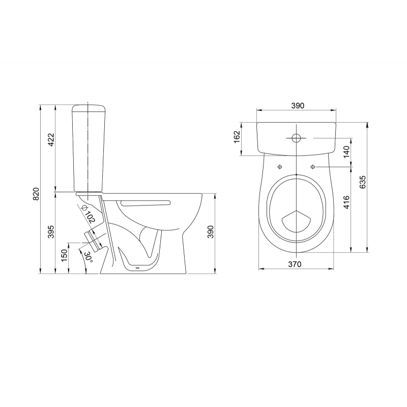 Купить компакт-унитаз орион комфорт белый, santeri. в Иваново магазин сантехники Суперстрой