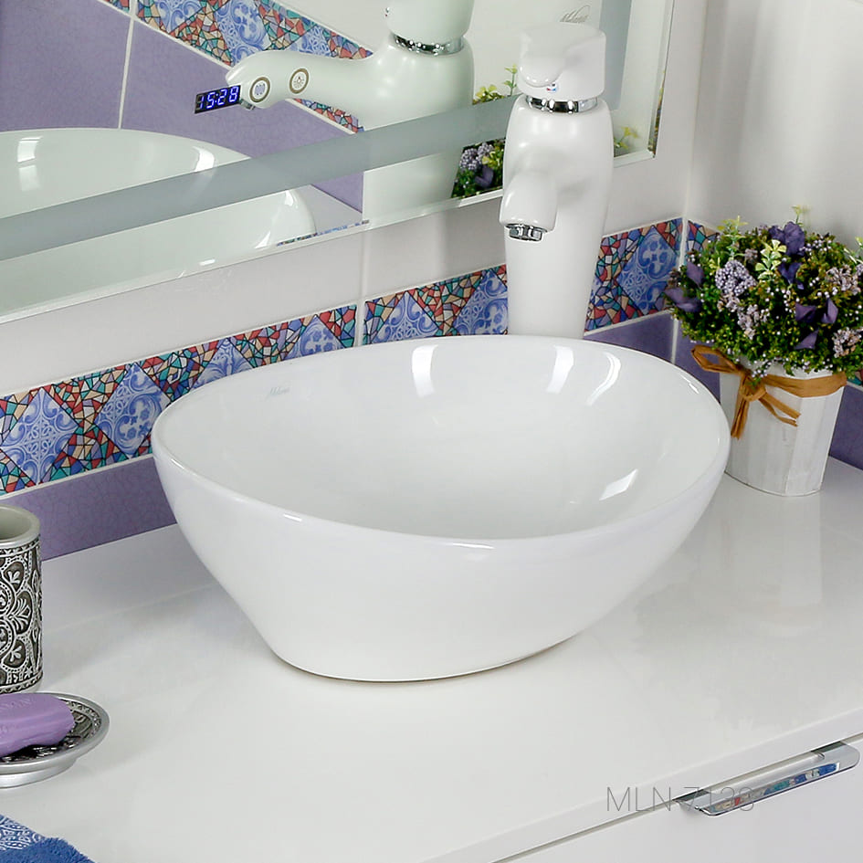 Купить раковина 7138 (3078), melana. в Иваново магазин сантехники Суперстрой