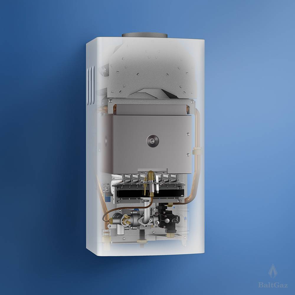 Купить водонагреватель газ neva 4510 р(сжиж газ),neva. в Иваново магазин сантехники Суперстрой