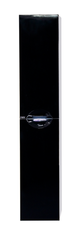 Купить пенал подвесной  жасмин - 30 черный универсальный лев.,misty в Иваново магазин сантехники Суперстрой