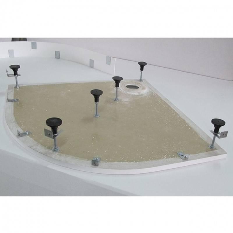 Купить установочный комплект для поддона из лит. мрамора эклипс 80  пс,bas в Иваново магазин сантехники Суперстрой