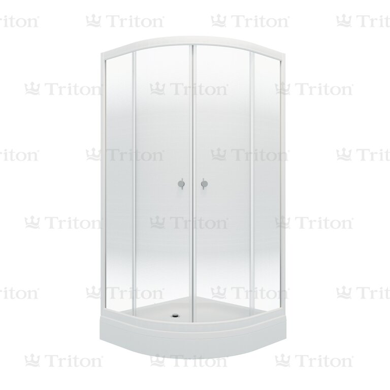 Купить душевой угол лайт а 90*90,нп,градиент,бел, тритон. в Иваново магазин сантехники Суперстрой