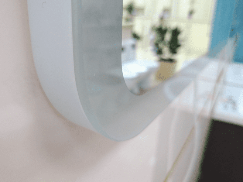 Купить 3 неон - зеркало led 1000х800 сенсор на зеркале, misty. в Иваново магазин сантехники Суперстрой