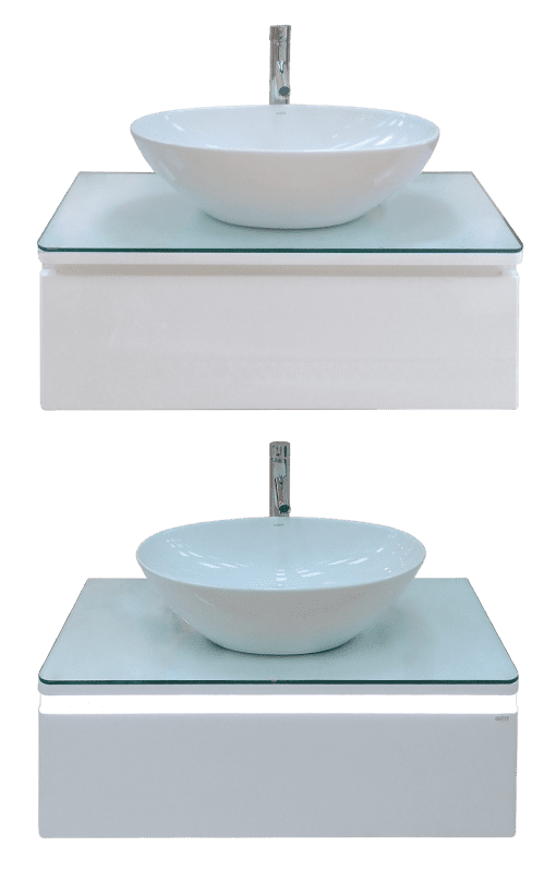 Купить тумба скай-90 подвесная 1 ящ. белая  без раковины, misty. в Иваново магазин сантехники Суперстрой