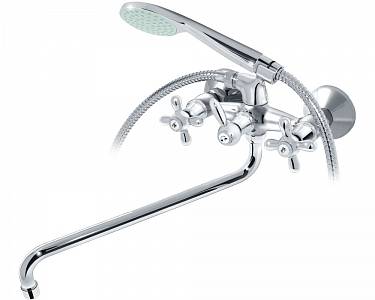 Купить смеситель для ванны ретро 1012222,варион. в Иваново магазин сантехники Суперстрой