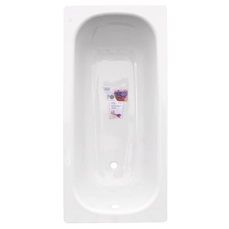 Купить ванна стальная 140*70*40 donna vanna (2мм) ,без ранта(с опорой), виз. в Иваново магазин сантехники Суперстрой