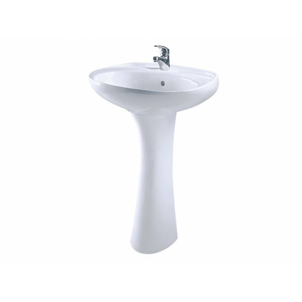 Купить раковина на пьедестьале ардо белый, оскольская керамика. в Иваново магазин сантехники Суперстрой