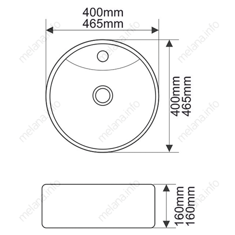 Купить раковина 7026bx(а003), melana. в Иваново магазин сантехники Суперстрой