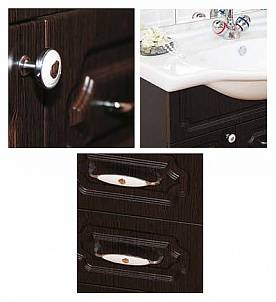 Купить тумба александра 85,венге , misty в Иваново магазин сантехники Суперстрой