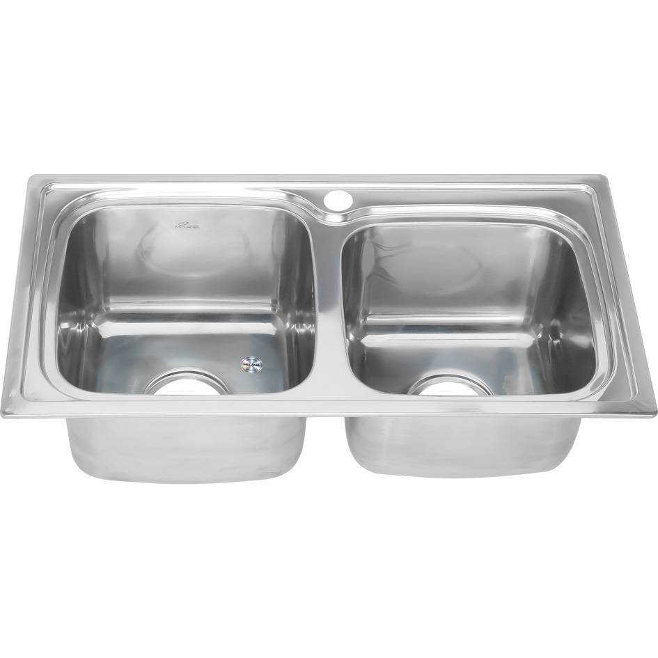 Купить мойка врезная 72*39 (0.8 мм) квадрат, melana. в Иваново магазин сантехники Суперстрой