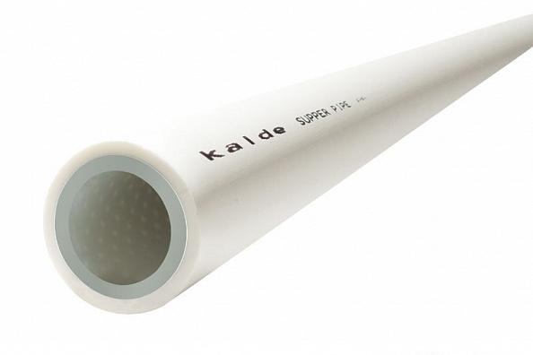 Купить труба pn25 4м 25*4,2 алюм бел, kalde в Иваново магазин сантехники Суперстрой