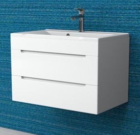 Купить тумба рианна-70 подвесная белая 2ящ+ раковина слим,stella polar. в Иваново магазин сантехники Суперстрой