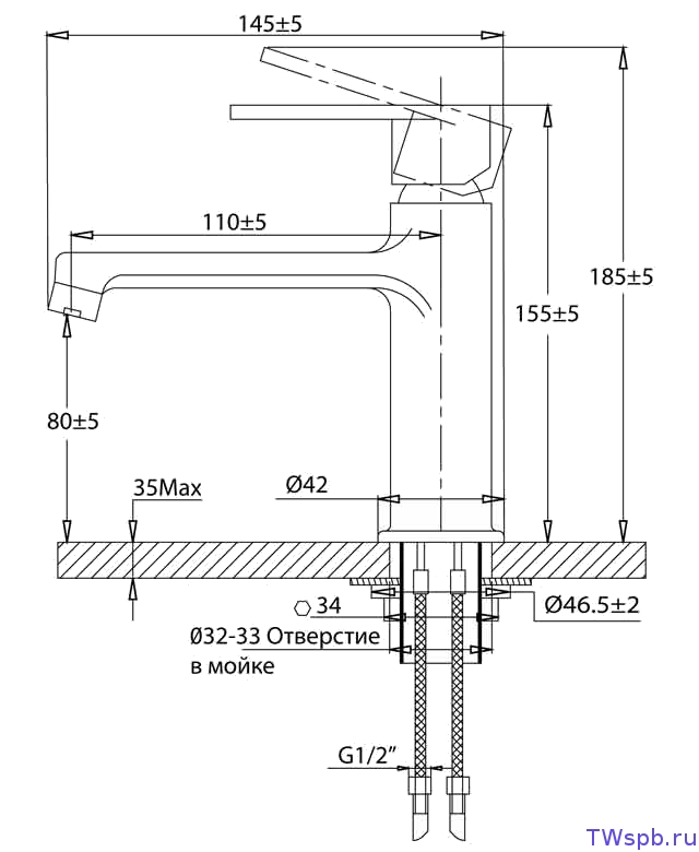 Купить смеситель для раковины selta 2340793, варион. в Иваново магазин сантехники Суперстрой