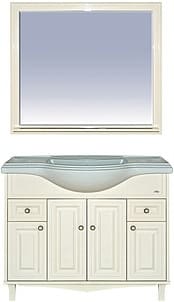 Купить зеркало шармель-105 светло-бежевая эмаль, misty. в Иваново магазин сантехники Суперстрой