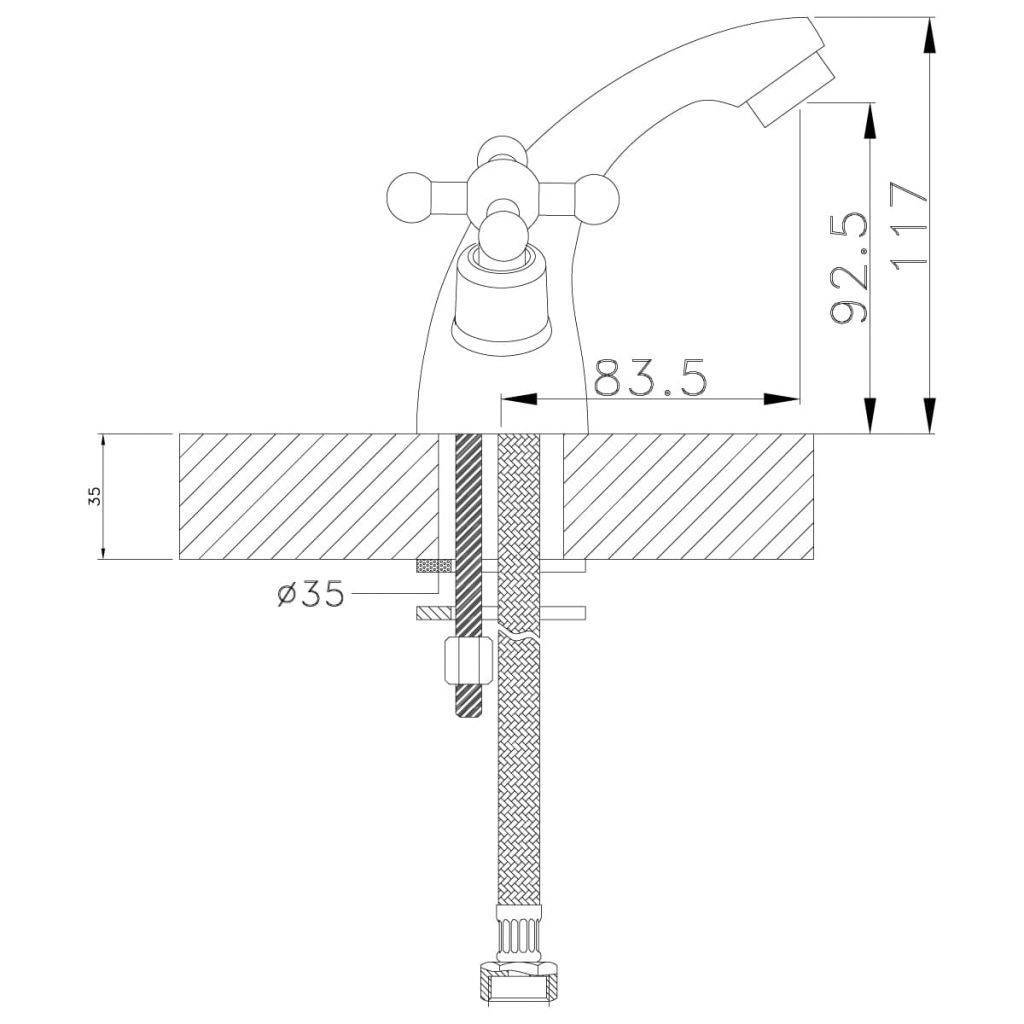 Купить смеситель для раковины g02-61, rossinka. в Иваново магазин сантехники Суперстрой
