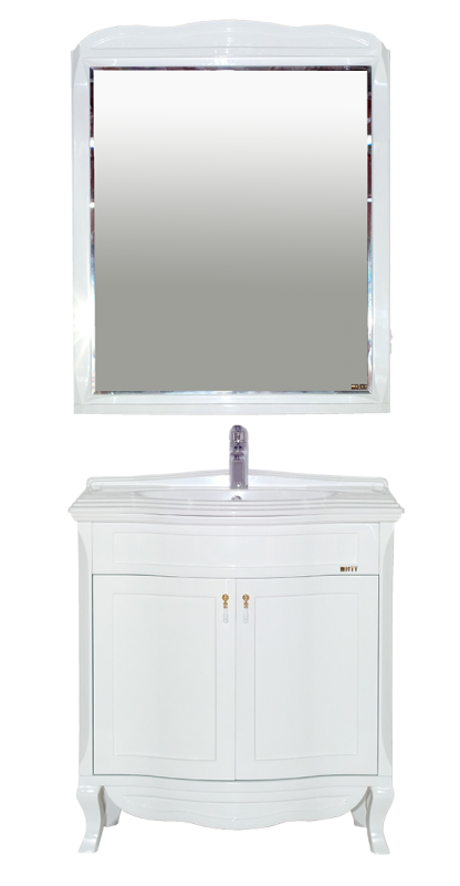 Купить тумба дайна -100 прямая белая,misty. в Иваново магазин сантехники Суперстрой