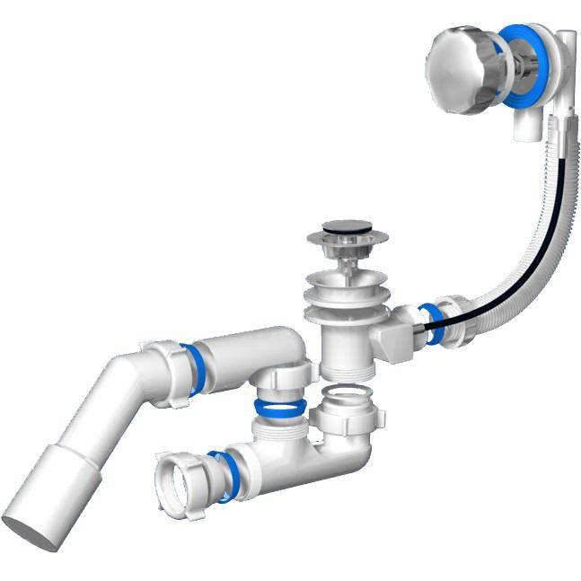 Купить сифон анипласт п/автомат ем421,domani-spa в Иваново магазин сантехники Суперстрой