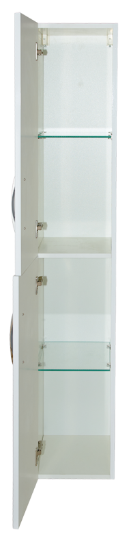 Купить пенал подвесной жасмин - 30  белый универсальный лев.,misty. в Иваново магазин сантехники Суперстрой