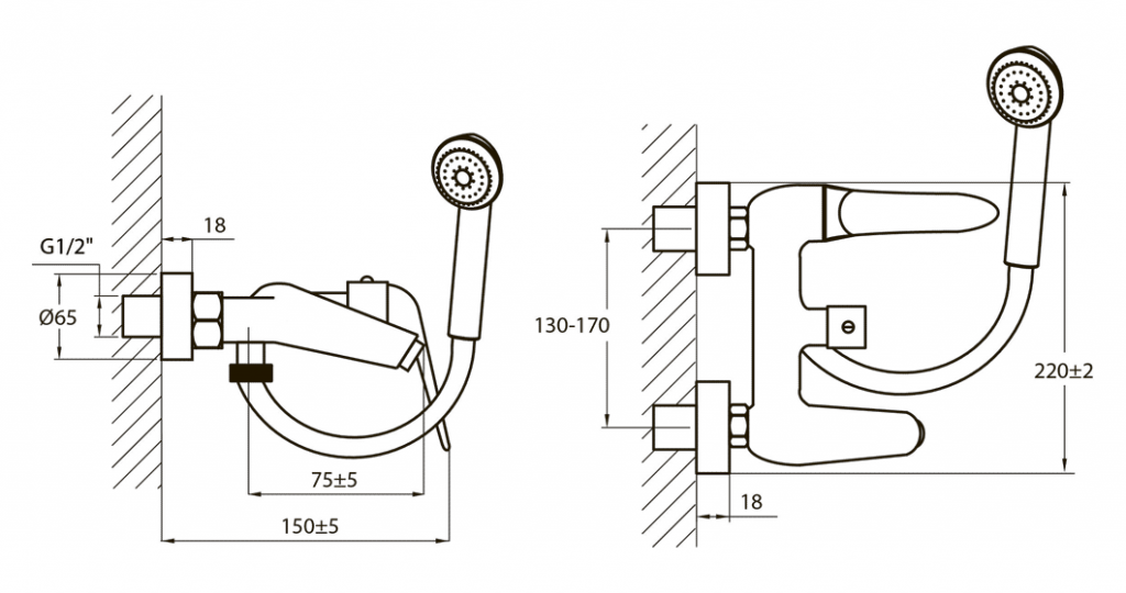 Купить смеситель для ванны regia 2620773, варион. в Иваново магазин сантехники Суперстрой