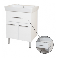 Купить тумба нео-60, 1 ящик +рак. нео-60, aqualine. в Иваново магазин сантехники Суперстрой