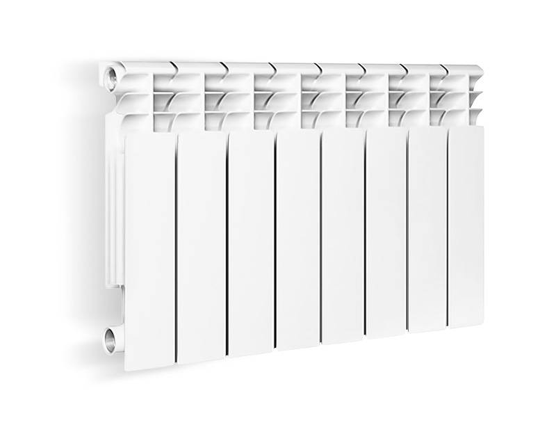 Купить радиатор алюминиевый оазис 350/80 12 сек, oasis. в Иваново магазин сантехники Суперстрой