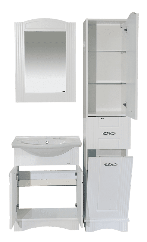 Купить тумба эльбрус-65 белая + рак. эльбрус, misty. в Иваново магазин сантехники Суперстрой