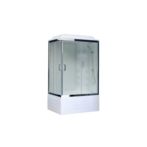 Купить душевая кабина royal rb 8120bp3-wc-ch(120*80)r,вп пс,белая задняя стенка в Иваново магазин сантехники Суперстрой