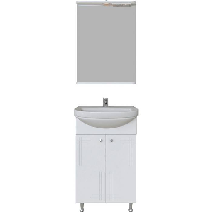 Купить тумба июнь-50 + умывальник акватон-50, sanstar в Иваново магазин сантехники Суперстрой