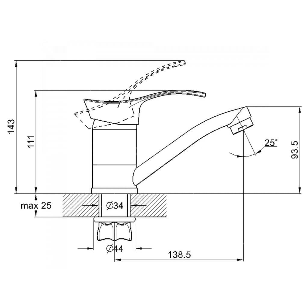 Купить смеситель для раковины 4t4-b180/4tb-1180, g-lauf. в Иваново магазин сантехники Суперстрой
