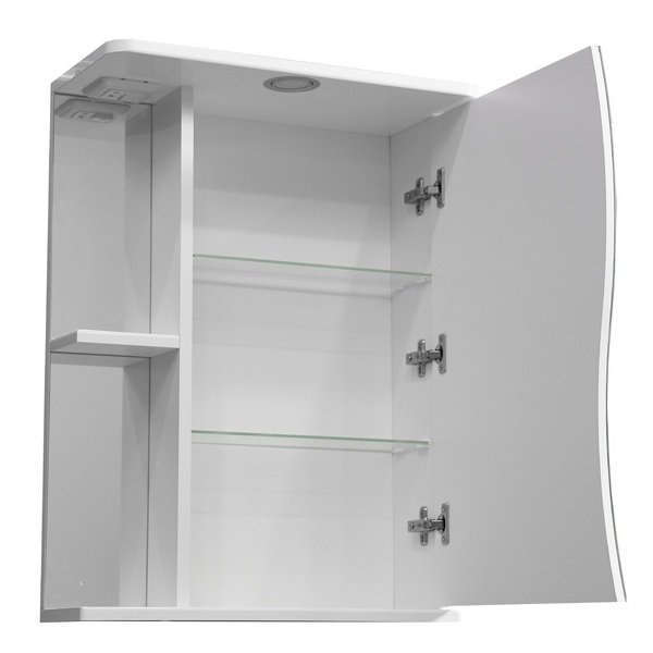 Купить зеркало-шкаф верея-50/с, правое, stella polar. в Иваново магазин сантехники Суперстрой