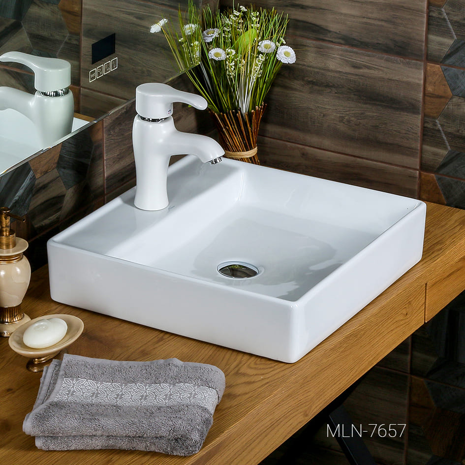 Купить раковина 7657, melana. в Иваново магазин сантехники Суперстрой