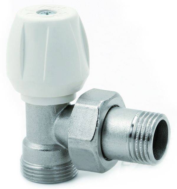 Купить кран д/радиатора верхний угловой 3/4, китай. в Иваново магазин сантехники Суперстрой