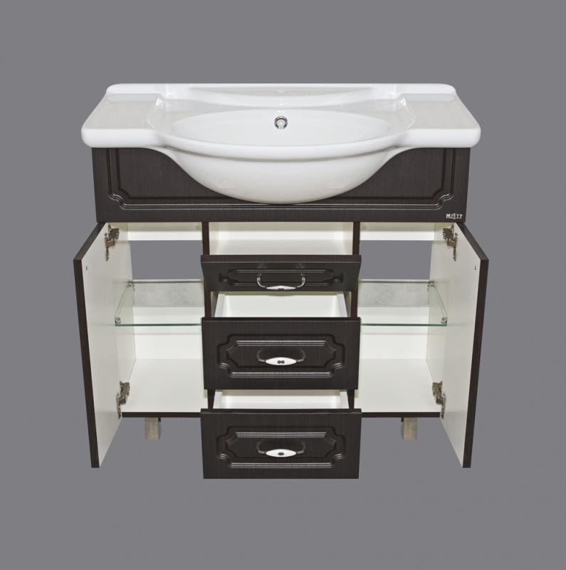 Купить тумба александра 85,венге , misty в Иваново магазин сантехники Суперстрой