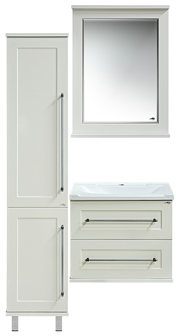 Купить пенал марта-35 левый, белый misty. в Иваново магазин сантехники Суперстрой