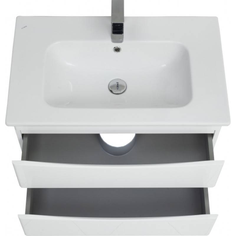 Купить тумба smile 60, 2/ящ, белая, sanstar в Иваново магазин сантехники Суперстрой