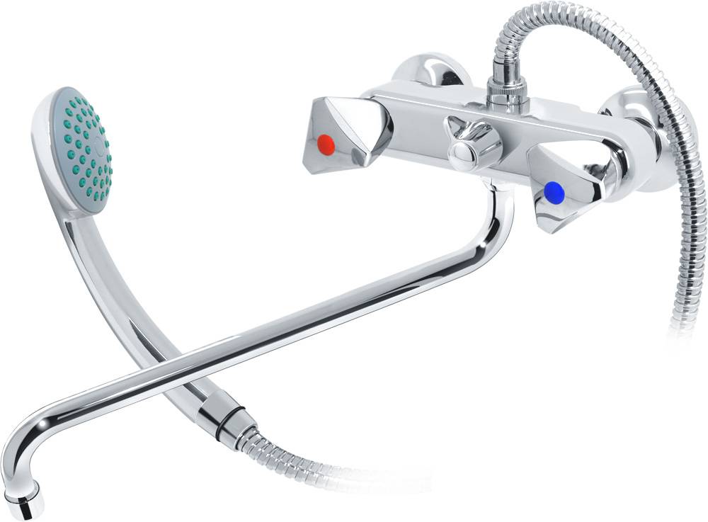 Купить смеситель для ванны лазер 2022362, варион. в Иваново магазин сантехники Суперстрой