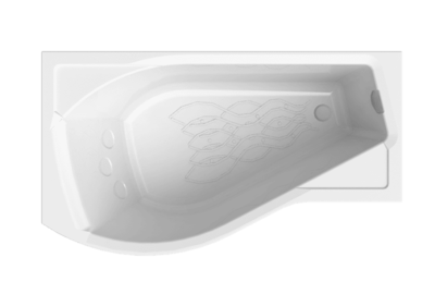 Купить ванна акриловая миранда 168*95*66l,radomir. в Иваново магазин сантехники Суперстрой