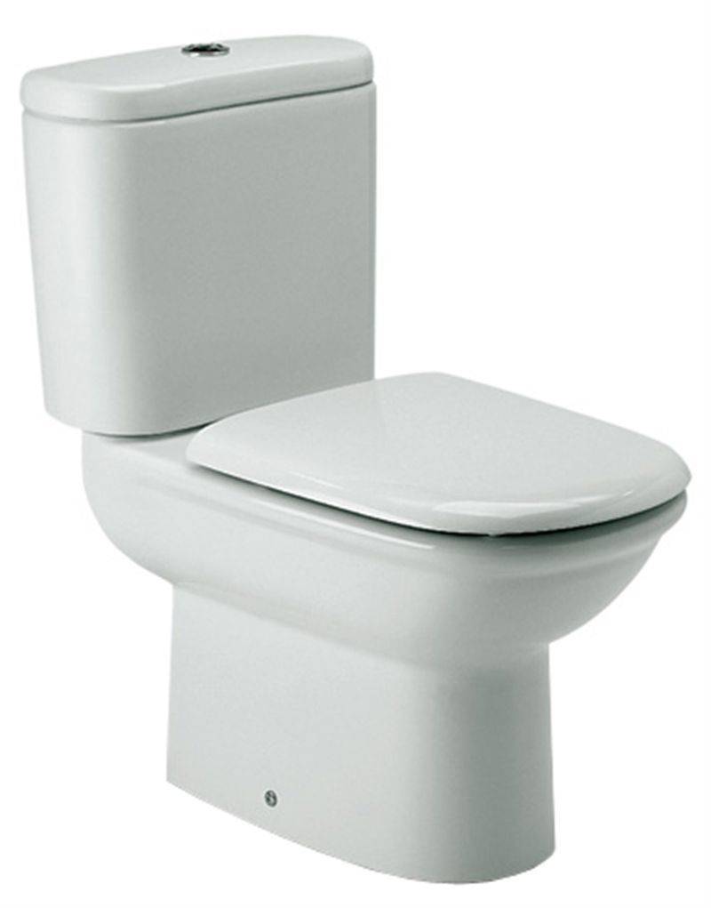 Купить компакт-унитаз giralda  безободковый,  roca. в Иваново магазин сантехники Суперстрой