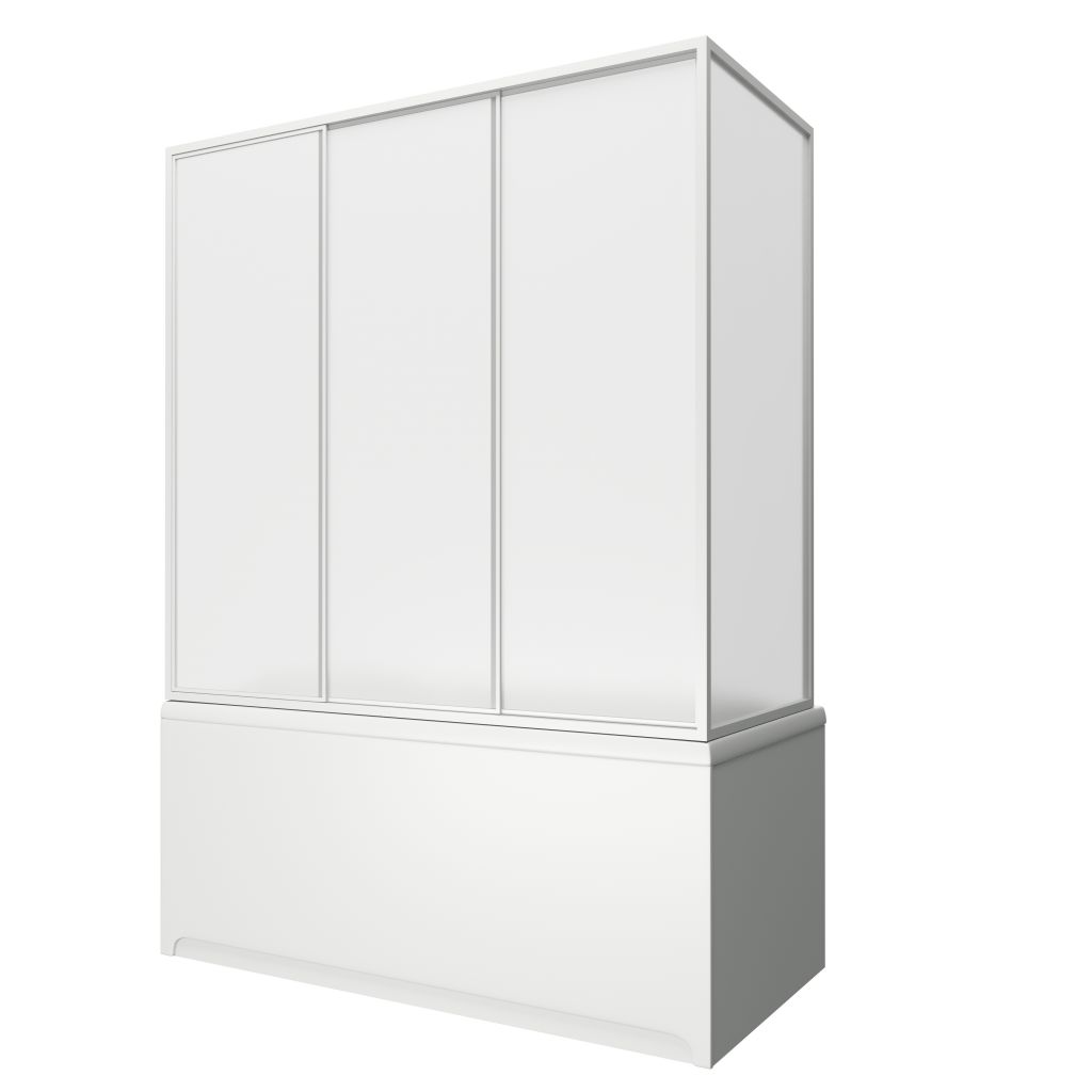 Купить шторка бриз,верона,ибица  (3 ств. стекло)150*145,bas. в Иваново магазин сантехники Суперстрой