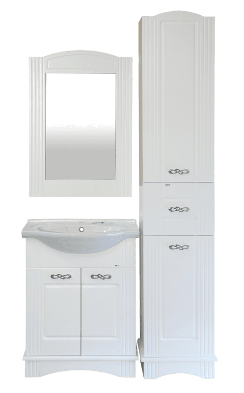 Купить тумба эльбрус-65 белая + рак. эльбрус, misty. в Иваново магазин сантехники Суперстрой