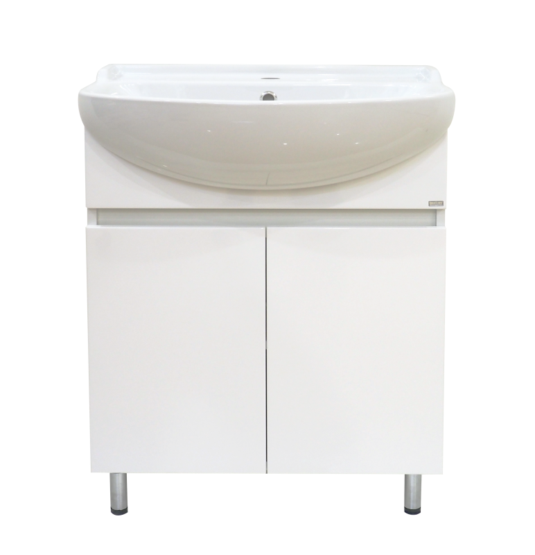 Купить тумба амур-70 прямая + раковина амур-70, misty. в Иваново магазин сантехники Суперстрой