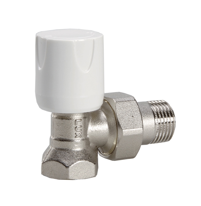 Купить кран для радиатора верхний угловой 3/4 luxor в Иваново магазин сантехники Суперстрой