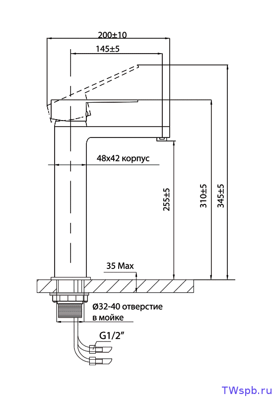 Купить смеситель grand 7349843, варион. в Иваново магазин сантехники Суперстрой